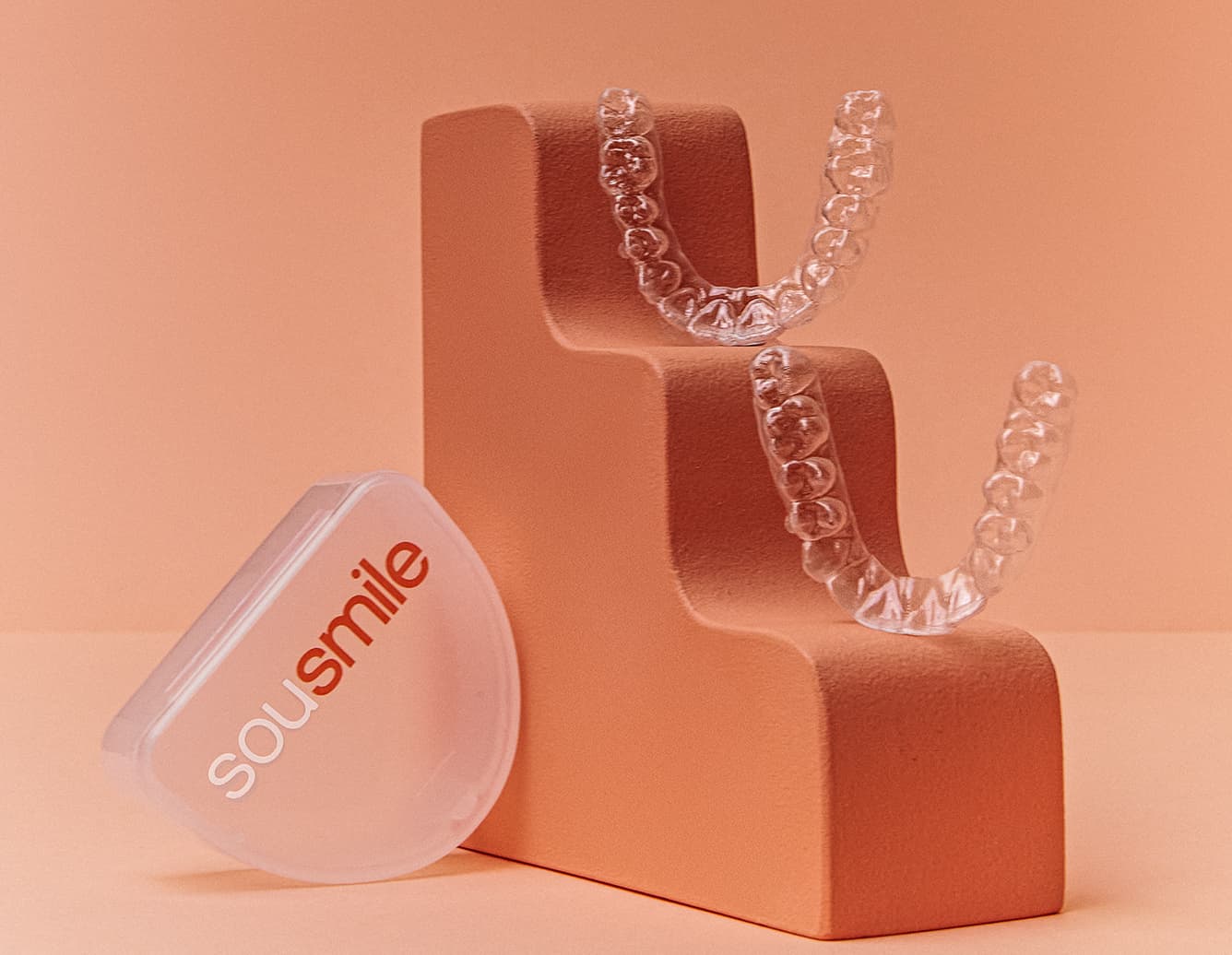 Aparelho transparente SouSmile